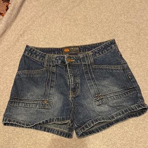 Low Rise Jean shorts
